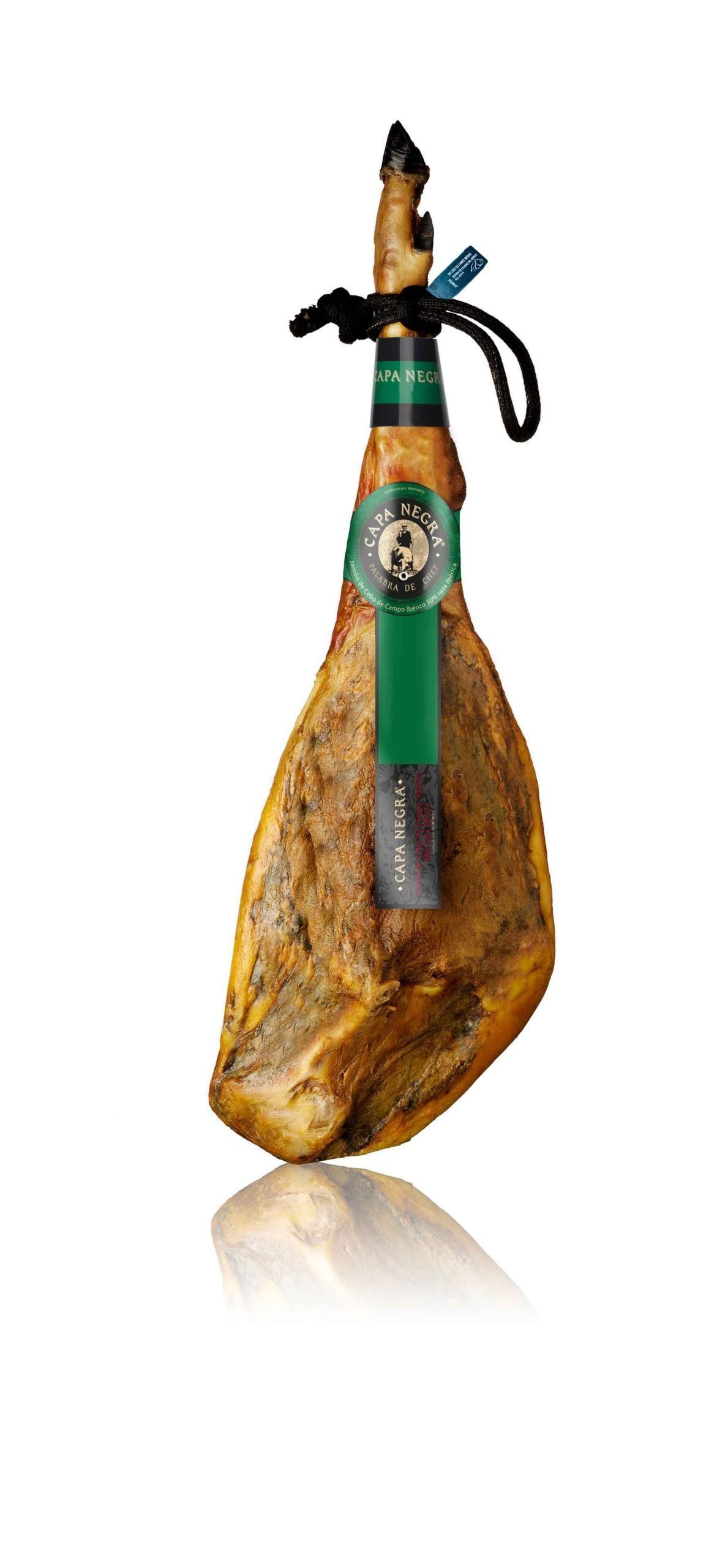 Jamón de Cebo de Campo Ibérico 50% Raza Ibérica Capa Negra